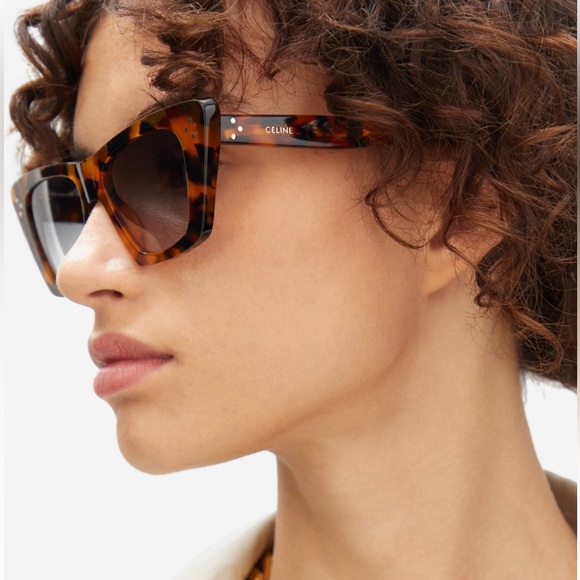 Celine Cat-eye Tortoiseshell-acetate Sunglasses - Picture 6 of 16